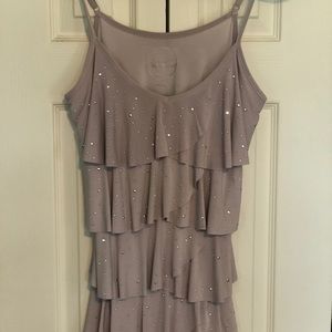 Inc spaghetti strap tank, size M